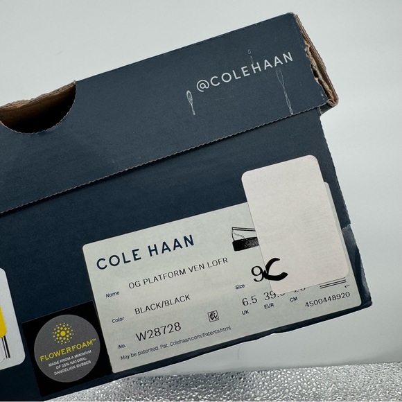 Cole Haan Women’s 9 Black Grand Platform Venetian Slip On Loafer - Picture 9 of 9